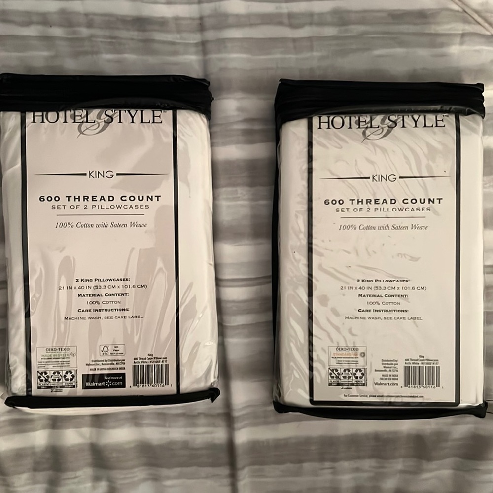 King Pillow Covers